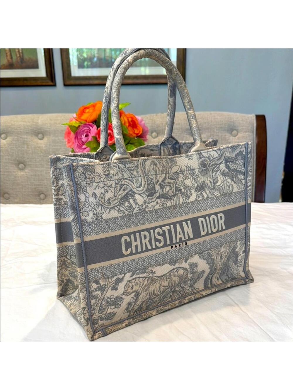 Authentic Dior Oblique Book Tote bag
